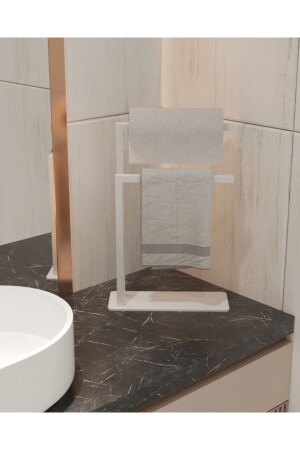 Havluluk Tezgah Üzeri Kağıt Havluluk Ev Banyo Dekorasyonu Paslanmaz Metal Tasarım Montaj Gerektirmez AJU26 - AJU