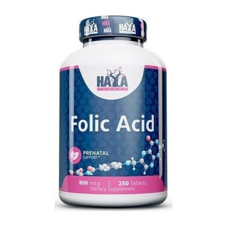 Haya Labs Folic Acid (folic acid) 250 tab. - Haya Labs