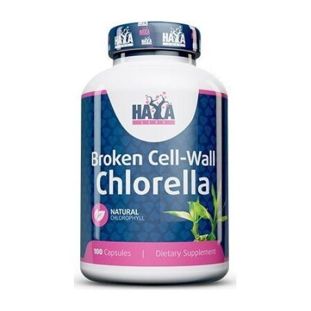 Haya Labs Kırık Hücre Duvarı Chlorella 100 kapsül. - Haya Labs