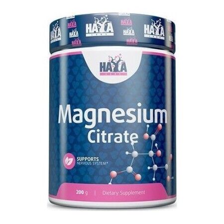 Haya Labs Magnesium Citrate 200 g. - Haya Labs
