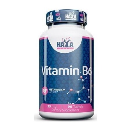 Haya Labs Vitamin B6 90 tablet. - Haya Labs