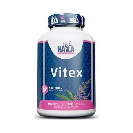 Haya Labs Vitex (Chasteberry) 100 capsules. - Haya Labs