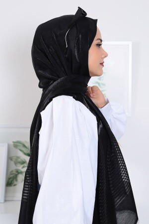 Hayal Evening Dress Shawl - Black - Zenipek