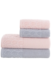 Hazal Banyo Havlu Seti - 4 Parça - Eltex Home Collectıon SS004683 - Nurpak