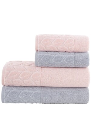 Hazal Bath Towel Set - 4 Pieces - Eltex Home Collection SS004683 - Nurpak