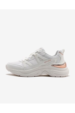 Hazel - Faye Kadın Beyaz Sneakers 177576 Wht - Skechers