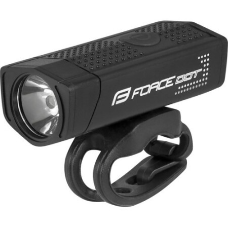 Headlight FORCE Dot 300LM USB (black) - Force