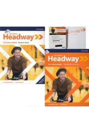 Headway 5th Edition Pre-intermediate Student's Book With Online Practice + Workbook Without Key - Oxford University Press