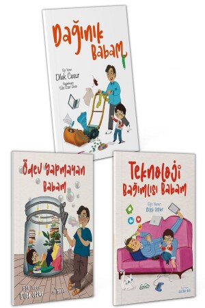 Healing Father Story Book Set - Dilek Cesur BABAMSERİSİ - ENDA YAYINCILIK