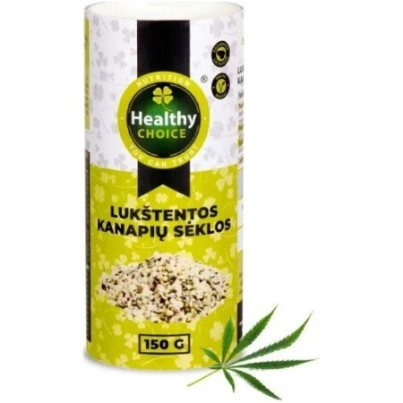 Healthy Choice kabuksuz kenevir tohumu, 150g - Healthy Choice