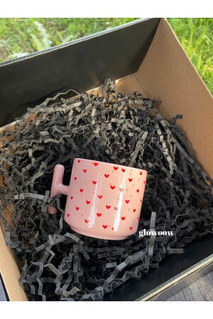 Heart Cup - Birthday Gift - Pink Cup - Mug for Kids - Glowoow
