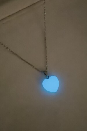 Heart Cut Natural Stone Glow in the Dark - Mıçı