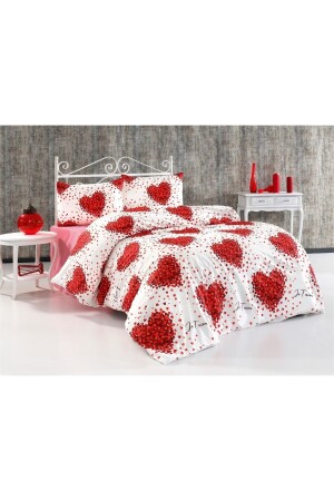 Heart Duvet Cover Set KALPLİ01 - tenarr class home