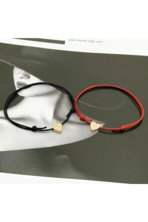 Heart Friendship Bracelet (2 Pieces) - Misto Aksesuar