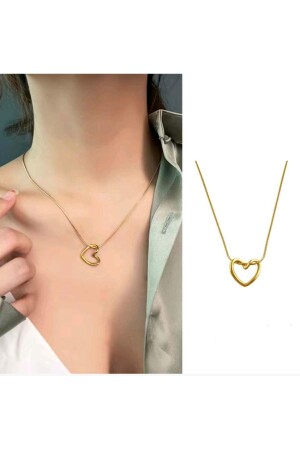 Heart Knot Steel Necklace - Elasya Jewels