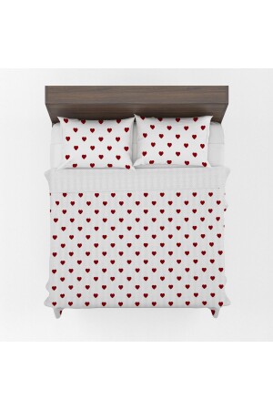 Heart Pique Set Double - Pusula Home