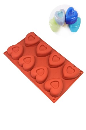 Heart Shaped Silicone Cake Mold with Hollow Center HCDRM0192 - hiçdurmaal
