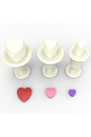 Heart Shaper with Small Injector (3 Pieces) - Elit Parti