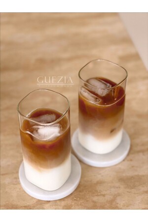 Heat Resistant Borosilicate Rectangular Cup | - GUEZIA