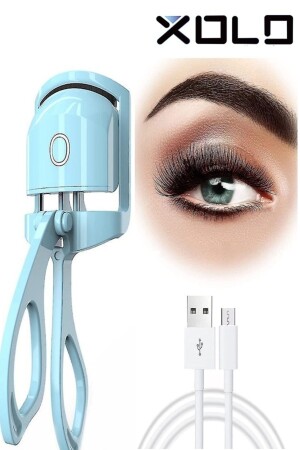 Heated Eyelash Curler Electronic Rechargeable Eyelash Curler Eyelash Curler - Xolo