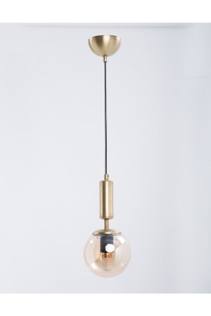 Hector Antique Coated Honey Glass Chandelier 10156201 - MŞ Aydınlatma