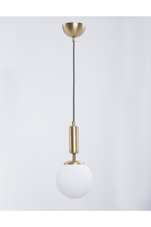 Hector Antique Finish White Glass Chandelier 10156201 - MŞ Aydınlatma