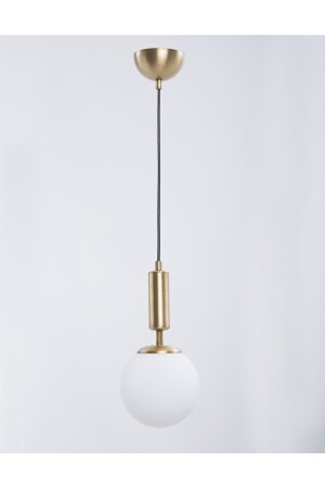 Hector Antique Finish White Glass Chandelier 812202211 - MishiM