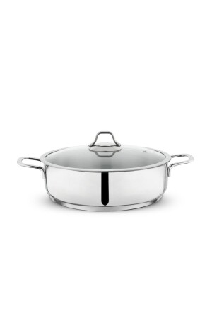 Held Steel Flat Pot-24 Cm-2 Pcs. -inox 16192 - Schafer
