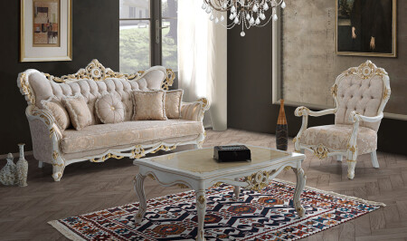 Helena Classic Sofa Set - Cadde Yıldız