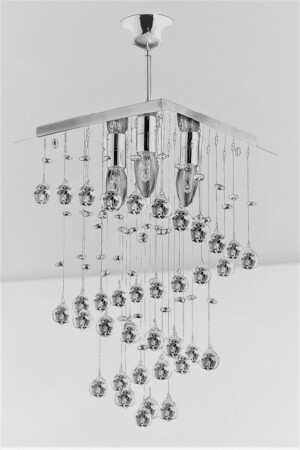 Helezon 3-Piece Bedroom, Living Room, Kitchen Model Stainless Chandelier 100. 30. kk - öalpa