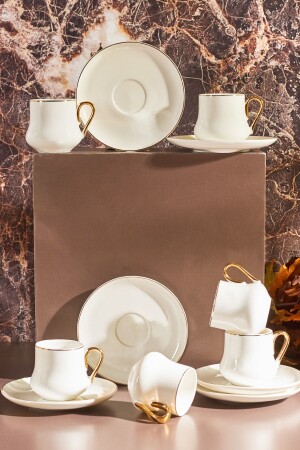 Helios Set of 6 Coffee Cups 85 ml 153. 03. 06. 4951 - Karaca