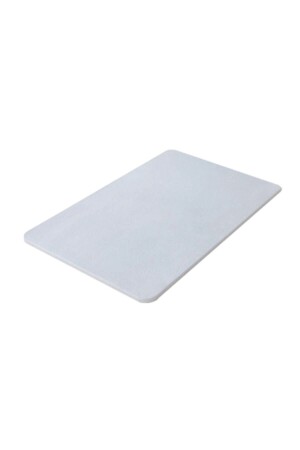Hellgraue, superabsorbierende Kieselalgen-Hygienematte, 600 x 390 x 9, Silbergrau - DİATOMPASPAS