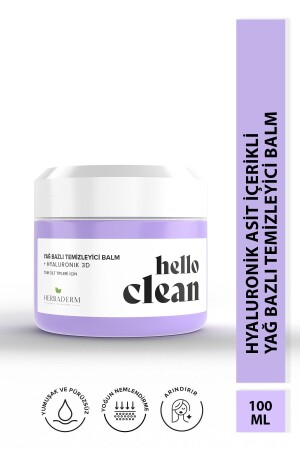 Hello Clean Intense Moisturizing Oil Based Cleansing Balm HERBA701479 - Herbaderm