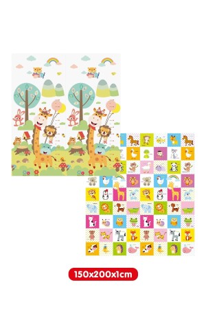 Hello My Friends Foldable Play Mat 150x200x1 Cm (WITH CARRYING BAG) - Elfobaby