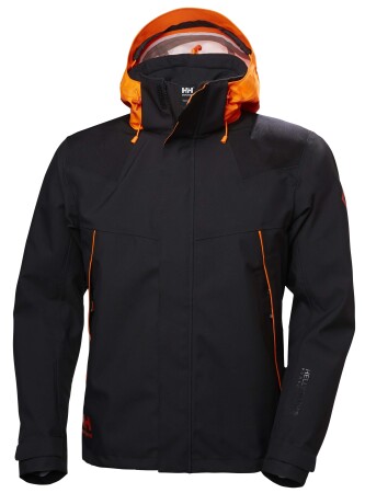 HELLY HANSEN Chelsea Evolution Shelljacke schwarz/orange - Helly Hansen workwear