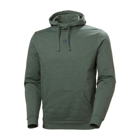 HELLY HANSEN Classic Logo Hoodie, t. green - Helly Hansen workwear