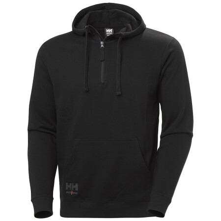 HELLY HANSEN Essential 1/4 Zip Sweater, black - Helly Hansen workwear