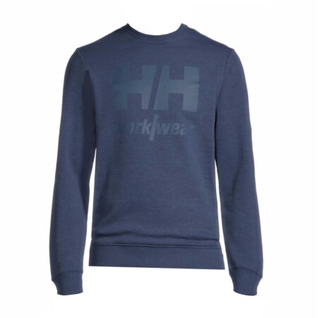 HELLY HANSEN Graphic Sweatshirt, blue - Helly Hansen workwear