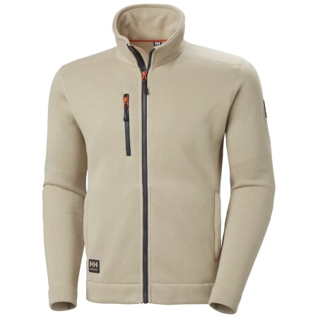 HELLY HANSEN Kensington Knit Fleece Sweater, beige - Helly Hansen workwear
