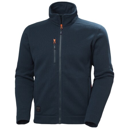 HELLY HANSEN Kensington Knit Fleece Sweater, blue - Helly Hansen workwear