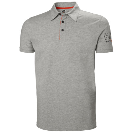 HELLY HANSEN Kensington Polo shirt, grey - Helly Hansen workwear
