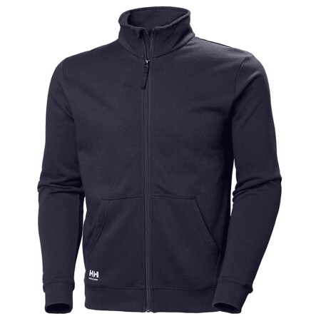 HELLY HANSEN Klasik Fermuarlı Sweatshirt, lacivert - Helly Hansen workwear