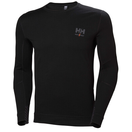 HELLY HANSEN Lifa Merino Crewneck, black - Helly Hansen workwear