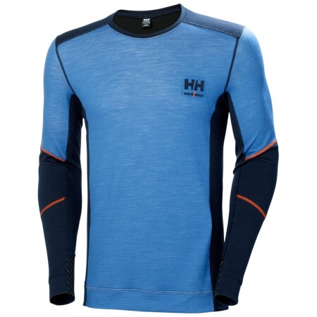 HELLY HANSEN Lifa Merino Crewneck, light blue - Helly Hansen workwear