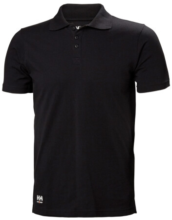 HELLY HANSEN Manchester Polo shirt, black - Helly Hansen workwear