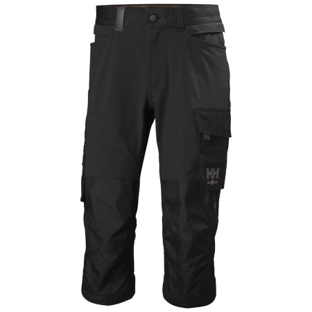 HELLY HANSEN Oxford 4X CNCT Pirate breeches, black - Helly Hansen workwear