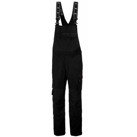 HELLY HANSEN Oxford Bib, black - Helly Hansen workwear