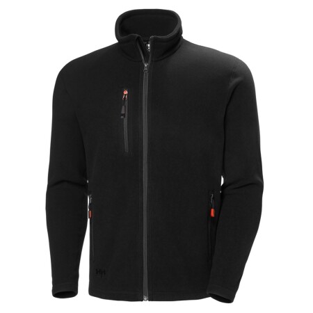 HELLY HANSEN Oxford Fleece Sweater, black - Helly Hansen workwear