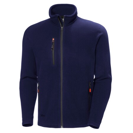 HELLY HANSEN Oxford Fleece Sweater, navy blue - Helly Hansen workwear