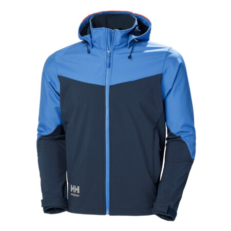 HELLY HANSEN Oxford Softshell jacket, light blue - Helly Hansen workwear